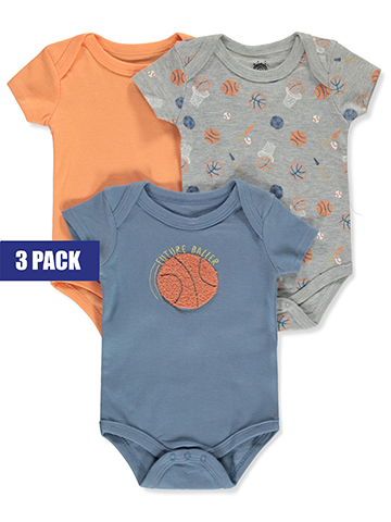 Little Joy Baby Boys' 3-Pack Bodysuits - CookiesKids.com