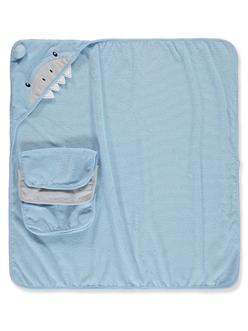 Duck Duck Goose Boys' 4-Piece Toddler Hooded Towel & Washcloths Set - CookiesKids.com