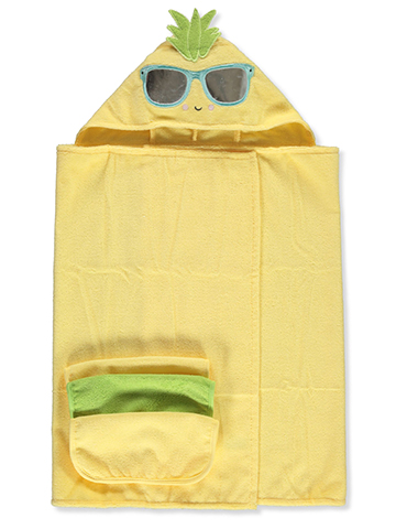 Duck Duck Goose Boys' 4-Piece Toddler Hooded Towel & Washcloths Set - CookiesKids.com
