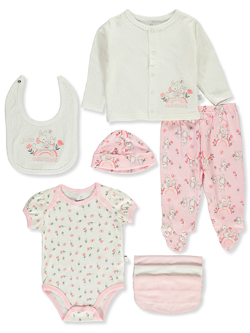 Duck Duck Goose Baby Girls' 9-Piece Layette Gift Set - CookiesKids.com