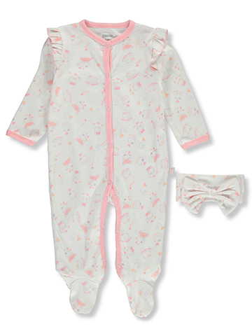 Princess Rose Baby Girls' 2-Piece Headband Set - CookiesKids.com