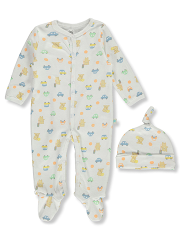 Little Joy Baby Boys' 2-Piece Coveralls Set Outfit - CookiesKids.com