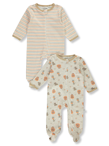 Duck Duck Goose Baby Boys' 2-Pack Footed Coveralls - CookiesKids.com