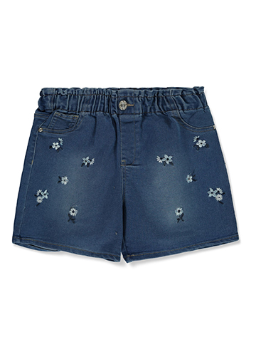 Delia's Girls' Paperbag Denim Shorts - CookiesKids.com
