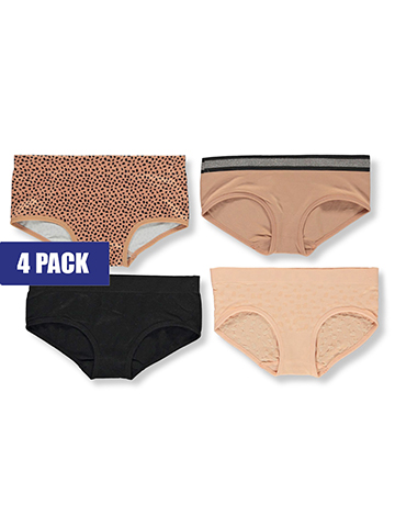Rene Rofe Girls' 4-Pack Underwear - CookiesKids.com