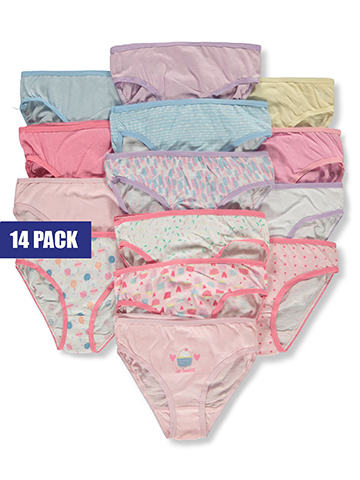 Rene Rofe Girls' 10-Pack Underwear - CookiesKids.com