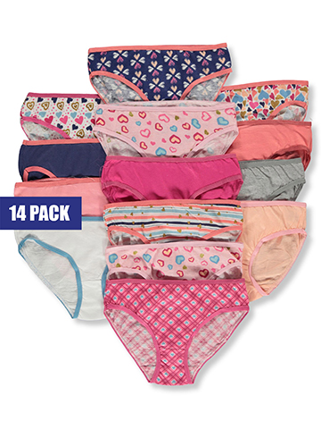 Rene Rofe Girls' 10-Pack Underwear - CookiesKids.com