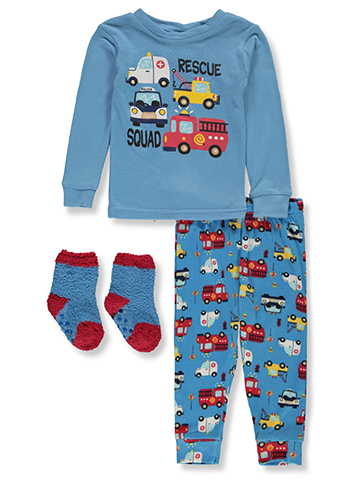 Mon Petit Baby Boys' 3-Piece Pajamas Set - CookiesKids.com