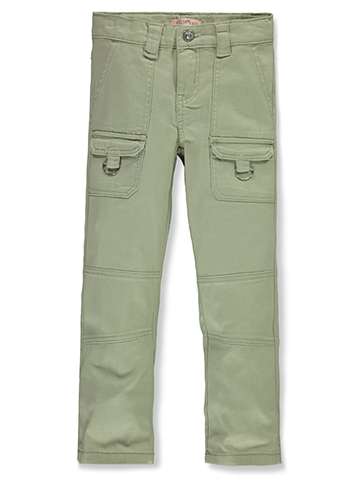 Delia's Girls' Twill Flare Cargo Pants - CookiesKids.com