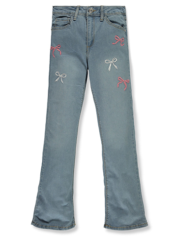 Delia's Girl Girls' Flared Bow Jeans - CookiesKids.com