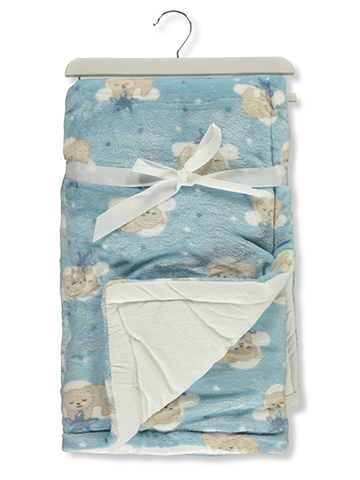 Duck Duck Goose Baby Boys' Bear Baby Blanket - CookiesKids.com