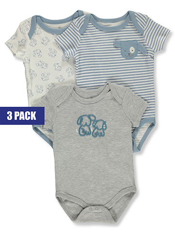 Little Joy Baby Boys' 3-Pack Bodysuits - CookiesKids.com