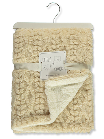Little & Loved Boys' UltraPlush Baby Blanket - CookiesKids.com