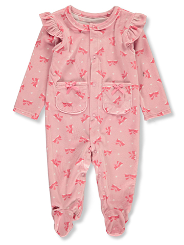 Millie & Myles Baby Girls' Pocket Frill Coveralls - CookiesKids.com