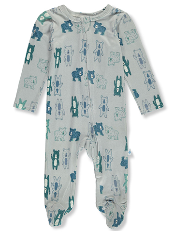 Duck Duck Goose Baby Boys' Bear Footed Coveralls - CookiesKids.com