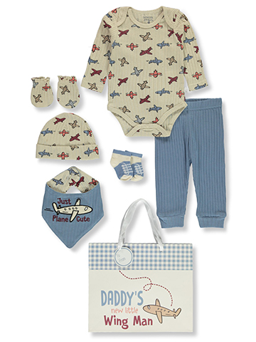 Duck Duck Goose Baby Boys' 8-Piece Layette Gift Set - CookiesKids.com