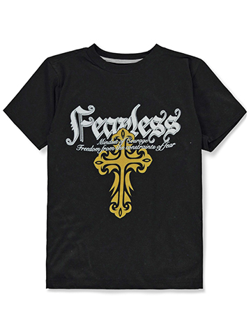Quad Seven Boys' Fearless T-Shirt - CookiesKids.com