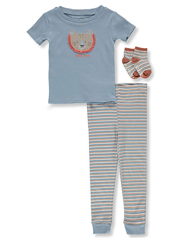 Little Me Boys' 3-Piece Lion Pajamas Set - CookiesKids.com