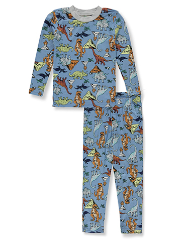 Millie & Myles Boys' 2-Piece Dinosaur Pajamas - CookiesKids.com