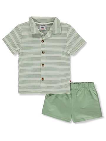 Dapper Dude Baby Boys' 2-Piece Shorts Set Outfit - CookiesKids.com