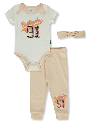 Southpole Baby Girls' 3-Piece Pants Set Outfit - CookiesKids.com