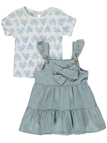 Real Love Girls' 2-Piece Jumper Set Outfit - CookiesKids.com