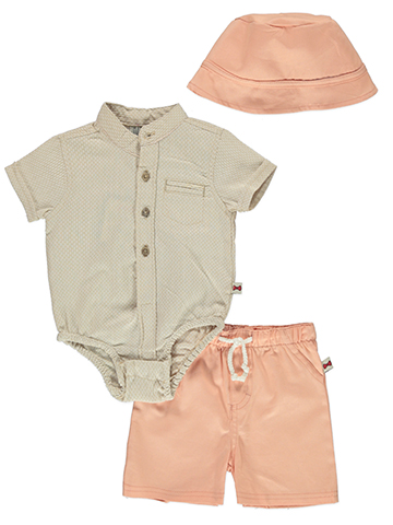 Dapper Dude Baby Boys' 2-Piece Shorts Set Outfit - CookiesKids.com