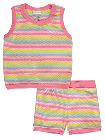 Princess Rose Girls' 2-Piece Sweater Shorts Set Outfit - CookiesKids.com