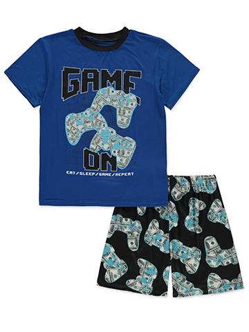 Quad Seven Boys' 2-Piece Gamer Pajamas Set - CookiesKids.com
