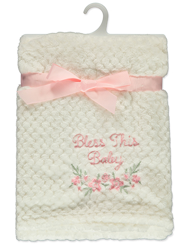 Duck Duck Goose Baby Girls' Blessed Baby Blanket - CookiesKids.com