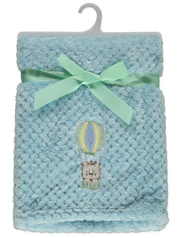 Duck Duck Goose Baby Boys' Plush Baby Blanket - CookiesKids.com