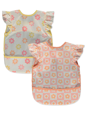 Millie & Myles Baby Girls' 2-Pack Bibs - CookiesKids.com