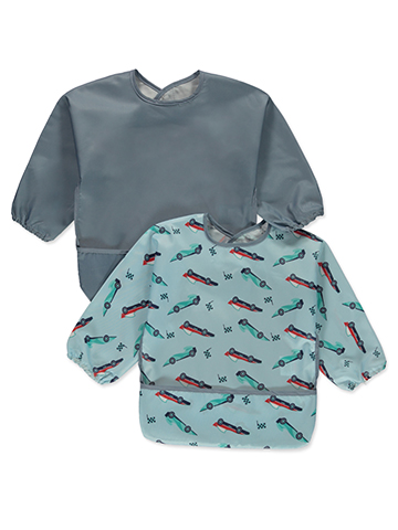 Millie & Myles Baby Boys' 2-Pack Smocked Bibs - CookiesKids.com
