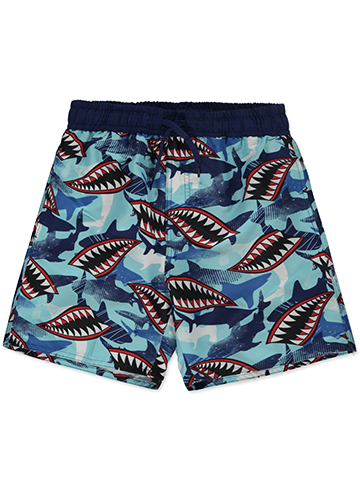 Quad Seven Boys' Shark Attack Swimsuit - CookiesKids.com