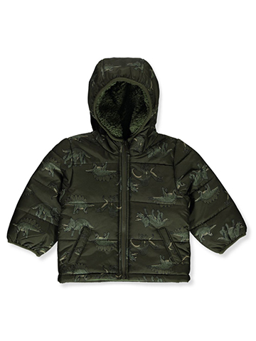 Carter's Baby Boys' Dinosaur Puffer Jacket - CookiesKids.com