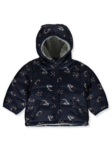 Carter's Baby Boys' Football Puffer Jacket - CookiesKids.com