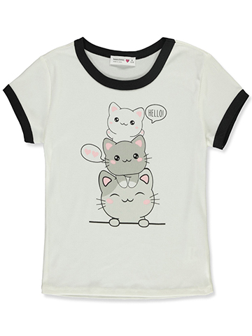 Beautees Girls' Hello T-Shirt - CookiesKids.com