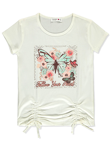 Beautees Girls' Flower Hoodie - CookiesKids.com