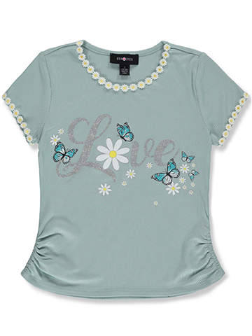 Amy Byer Girls' Butterfly T-Shirt - CookiesKids.com