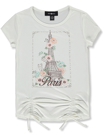 Amy Byer Girls' Paris T-Shirt - CookiesKids.com
