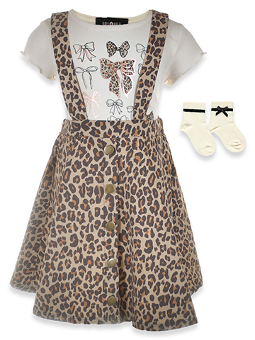 Amy Byer Girls' 3-Piece Jumper Set Outfit - CookiesKids.com
