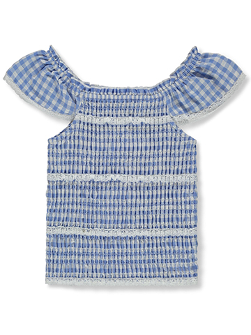 Amy Byer Girls' Ruched Top - CookiesKids.com