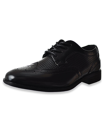 Jodano Collection Boys’ Wingtip Dress Shoes (Sizes 5 – 10) - CookiesKids.com