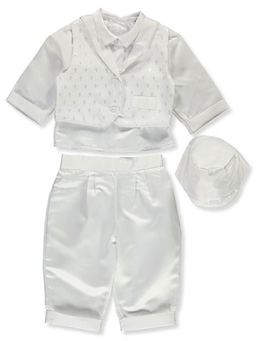 Precious Angels Baby Boys' Special Occasion 4-Piece Suit - CookiesKids.com