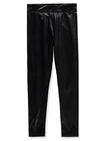 1st Kiss Girls' Faux Leather Leggings - CookiesKids.com