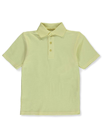 A+ Unisex Pique Knit Polo - CookiesKids.com