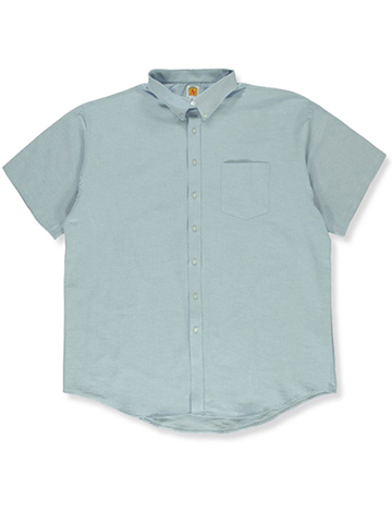 A+ Men's S/S Oxford Button-Down Shirt - CookiesKids.com