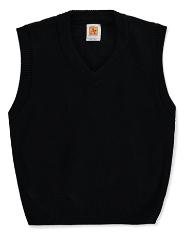 A+ Boys' Knit Sweater Vest - CookiesKids.com