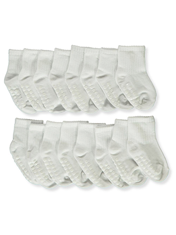 Asha Baby Unisex 8-Pack Grippy Socks - CookiesKids.com