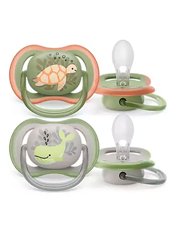 Philips Avent Baby 2-Pack Orthodontic Ultra Air Pacifiers - CookiesKids.com